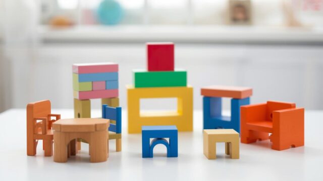 5つの基本前置詞dans-sur-sous-devant-derrièreで位置関係を学ぶイメージ